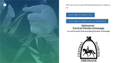 Desktop Screenshot of centralfloridadressage.com